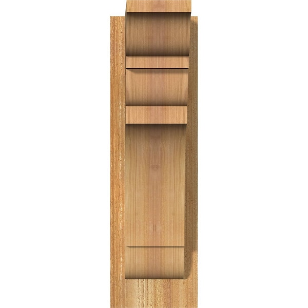 Olympic Traditional Rough Sawn Outlooker, Western Red Cedar, 6W X 12D X 20H